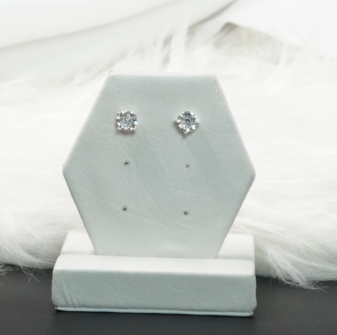 Miniatura 4 de TOPO CIRCULAR BLANCO TIPO DIAMANT PLAT#5